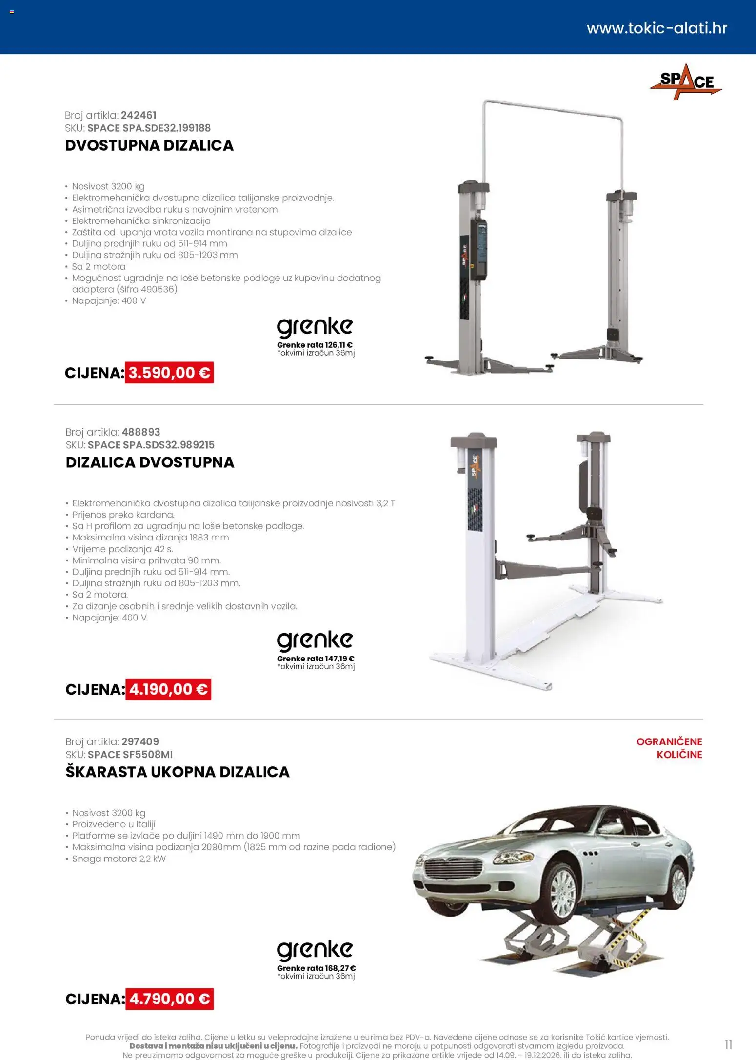 Tokić katalog | vrijedi od 14.09.2026 | Stranica: 11 | Proizvodi: Vrata