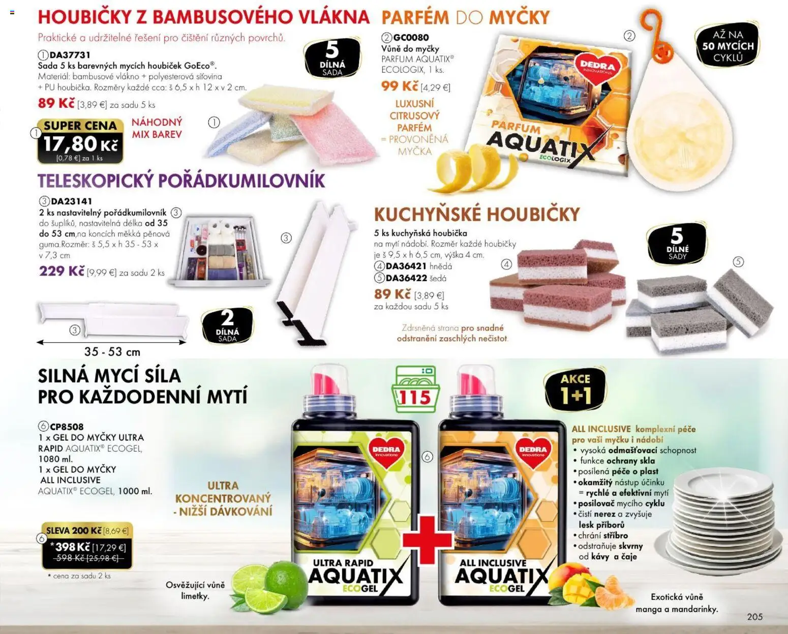 Nové Dedra akcie – leták je platný od 01.08.2026 | Strana: 105 | Produkty: Parfém
