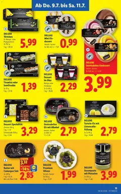 Lidl - Flugblatt ab 09.07.2026 gültig | Seite: 13 | Produkte: Whiskey, Eis, Zitrone, Schokolade