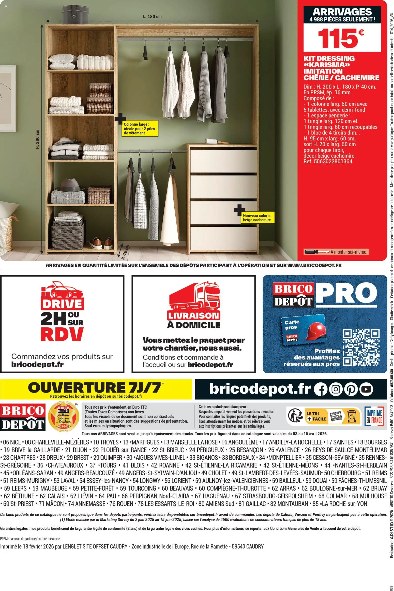 {H1} | Page: 16 | Produits: Kit dressing, Tiroirs, Dressing, Piles