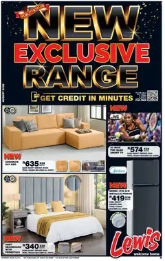 Lewis Stores specials catalogue – valid from 10/08/2026