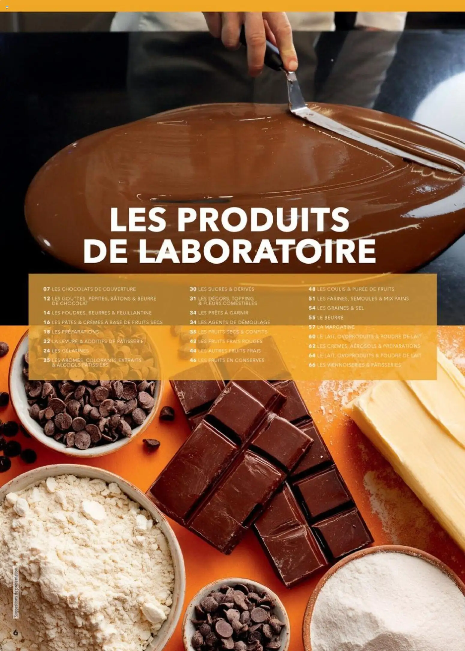 {H1} | Page: 6 | Produits: Levure, Viennoiseries, Chocolat, Pâtes