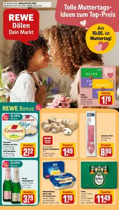 Rewe Prospekt Bürgstadt	 ab 04.05.2026 gültig