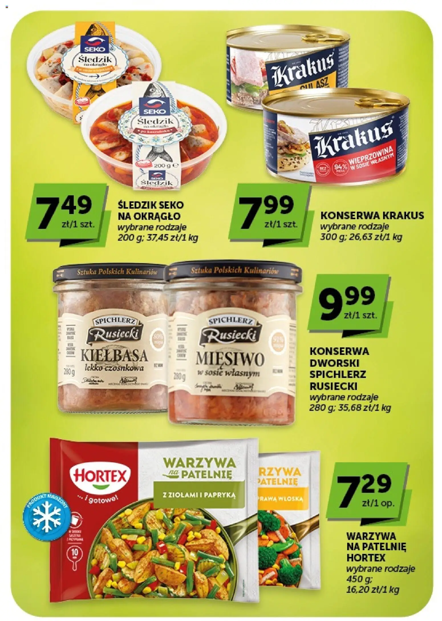 Euro Sklep gazetka od 16.07.2026 | Strona: 31 | Produkty: Kiełbasa, Warzywa na patelnie, Patelnie, Warzywa