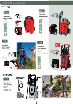 Pré-visualização E.Leclerc folheto Jardim Fafe válido de 23.03.2026 | Página: 10 | Produtos: Lavadora alta pressão, Mangueira