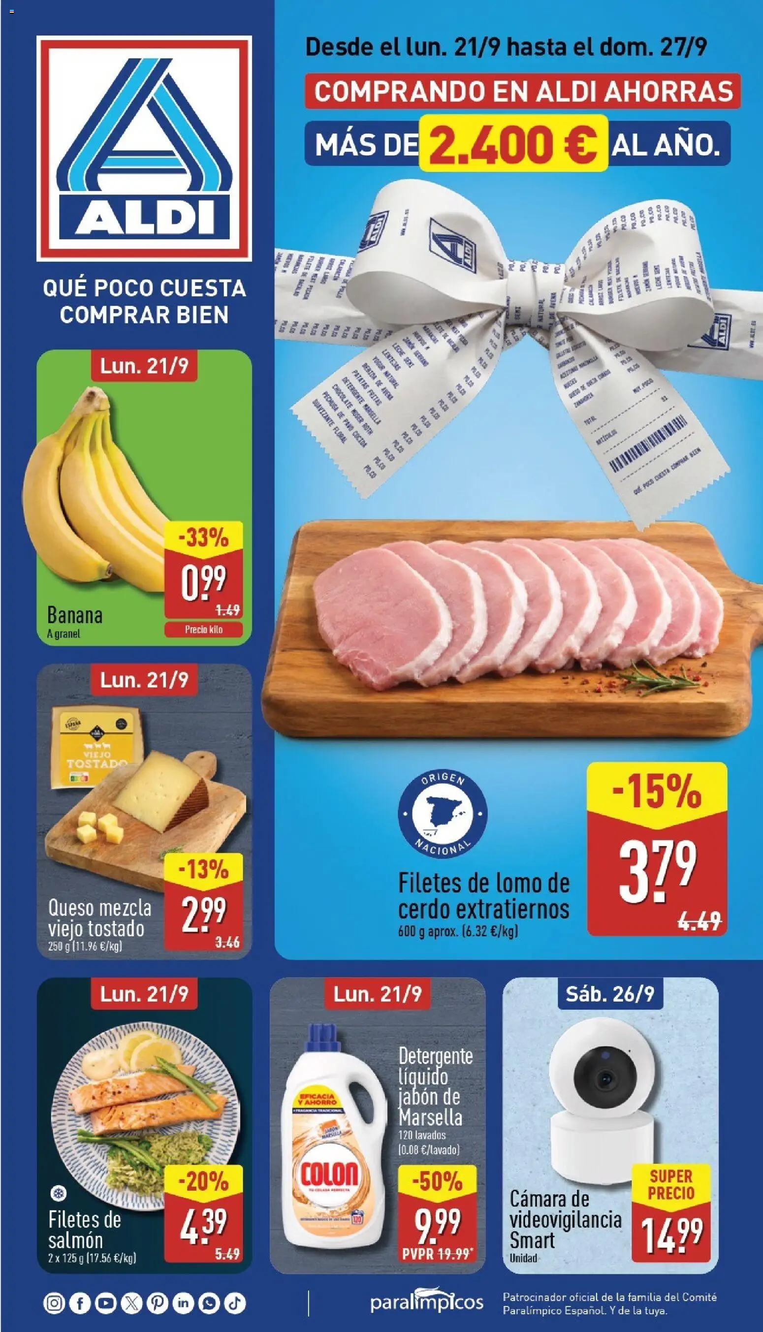 Aldi folleto Península │ válido desde el 21/09/2026 | Página: 1