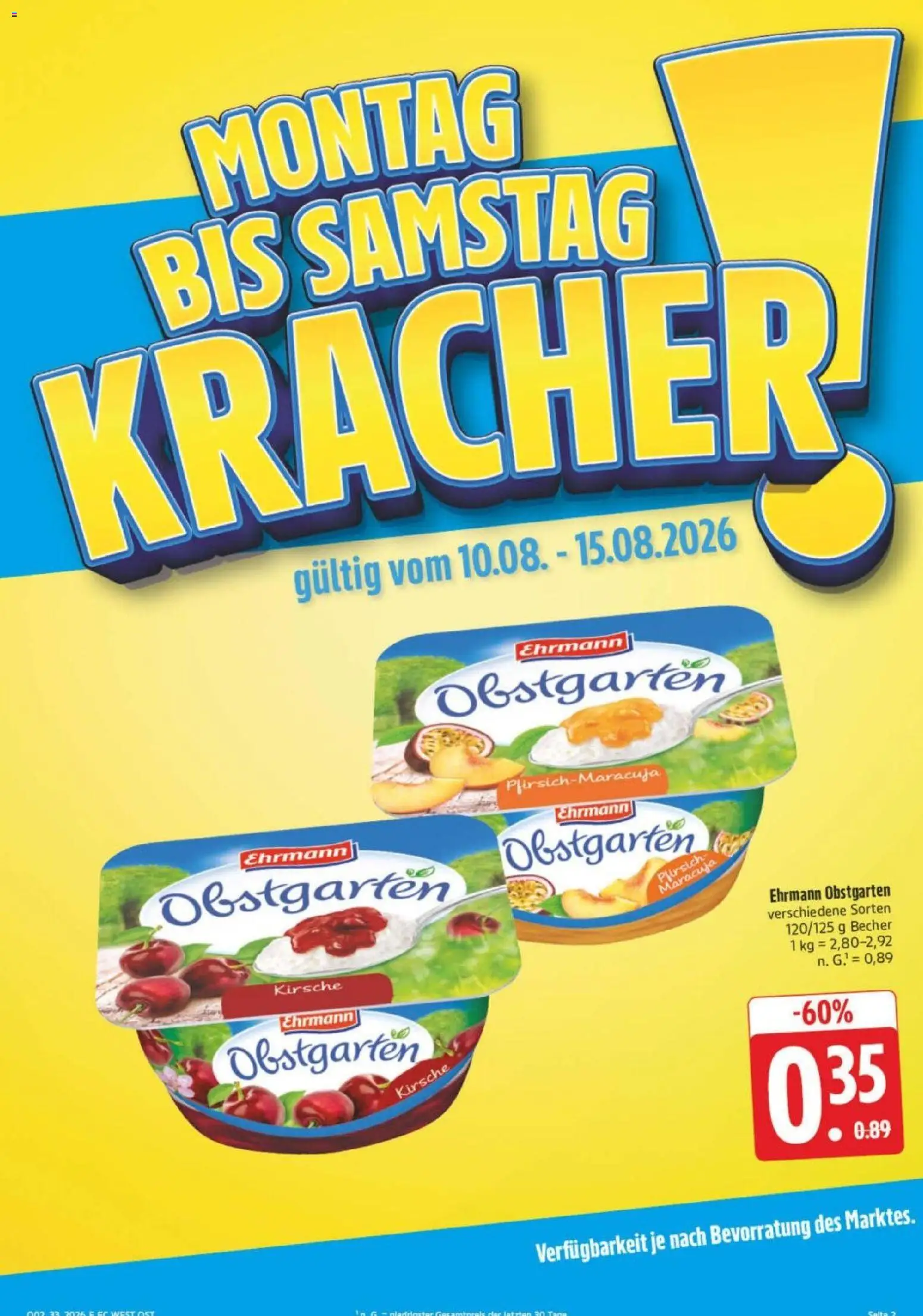 Edeka Prospekt Leipzig – gültig ab 10.08.2026 | Seite: 5 | Produkte: Pfirsich