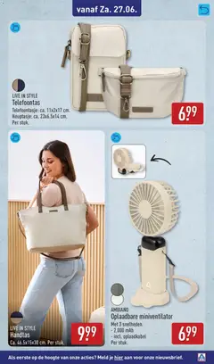 Aldi folder week 26 - Voorbeeld van een folder van Aldi, geldig van 22.06.2026 | Pagina: 57 | Producten: Handtas