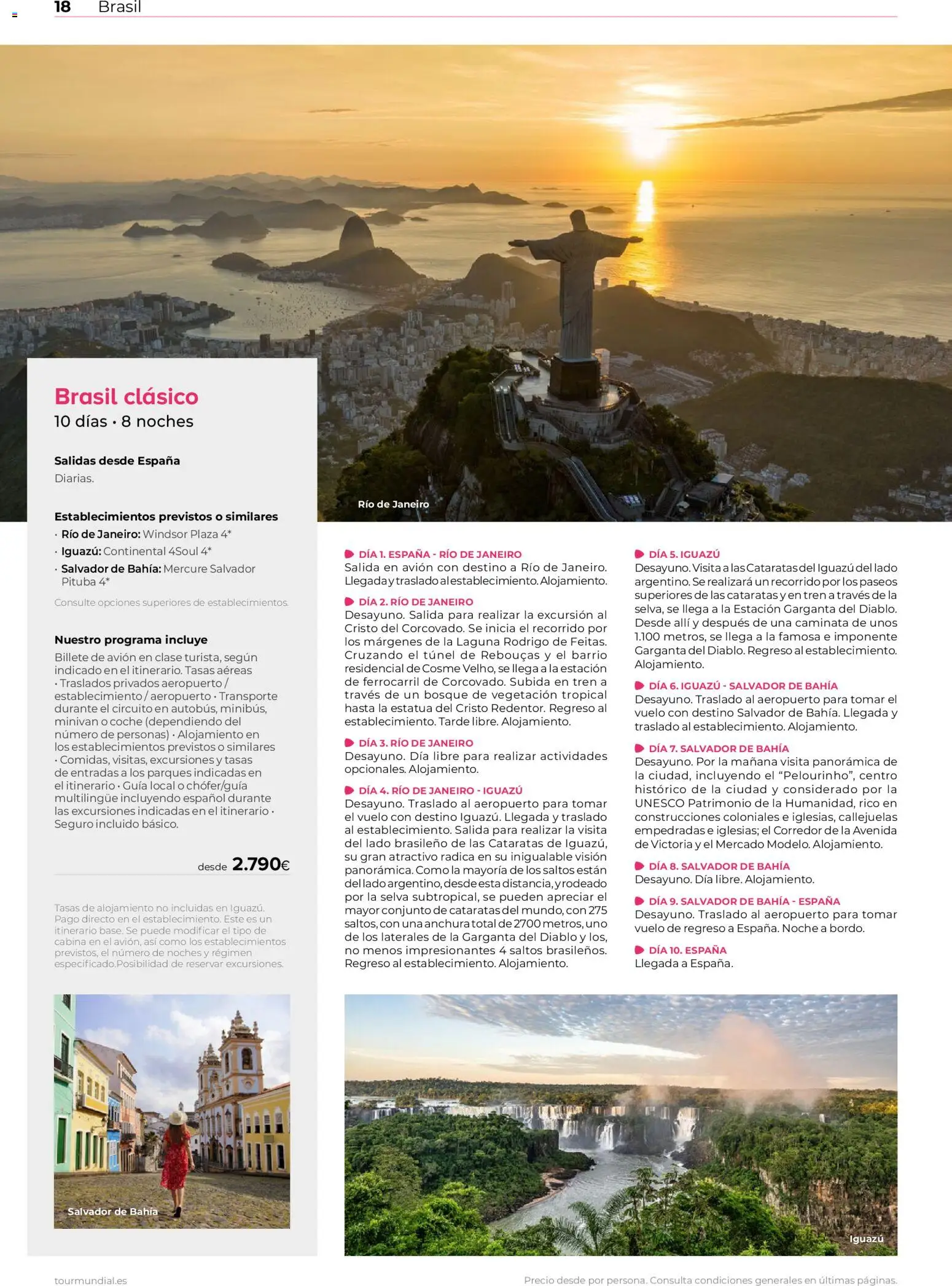 Viajes El Corte Inglés Argentina y Brasil │ válido desde el 01/06/2026 | Página: 18