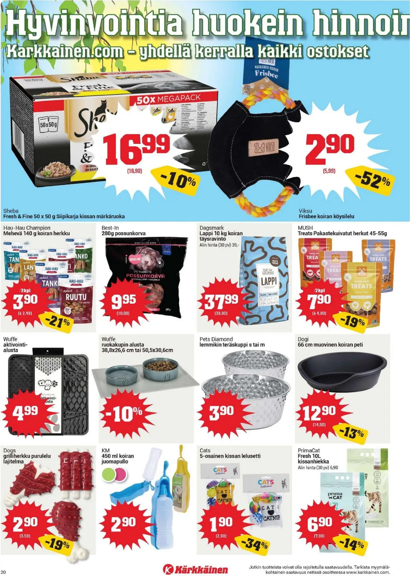 Kärkkäinen tarjoukset – voimassa 08/07/2026 alkaen | Sivu: 20