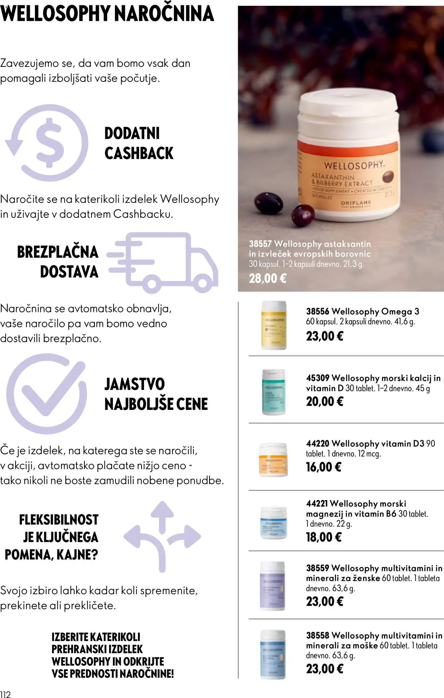 Novi Oriflame katalog ponudbe – veljaven od 26.08.2026 | Stran: 112