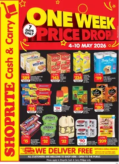Shoprite specials catalogue – valid from 04.05.2026
