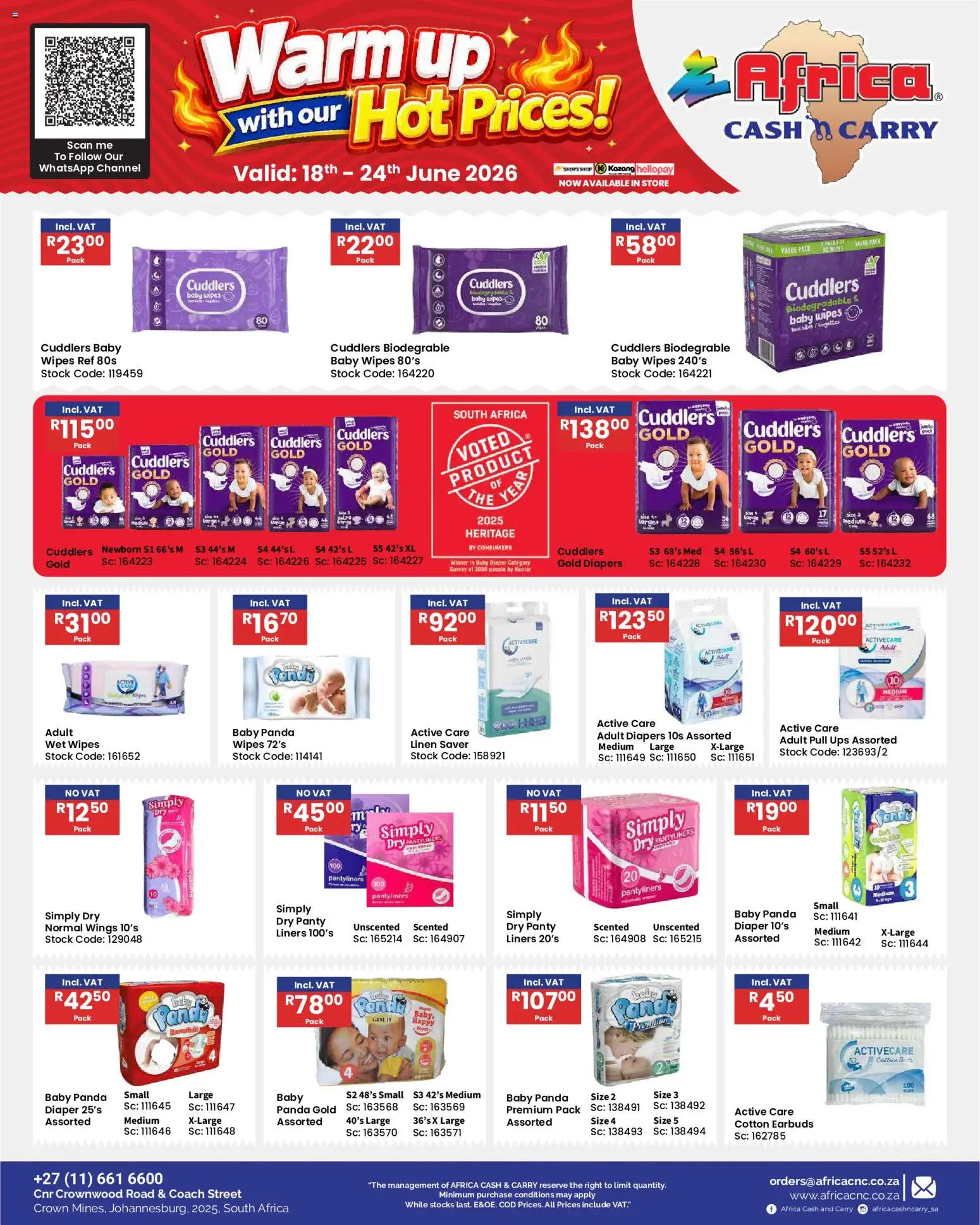 New Africa Cash & Carry catalogue – valid from 18.06.2026 | Page: 58