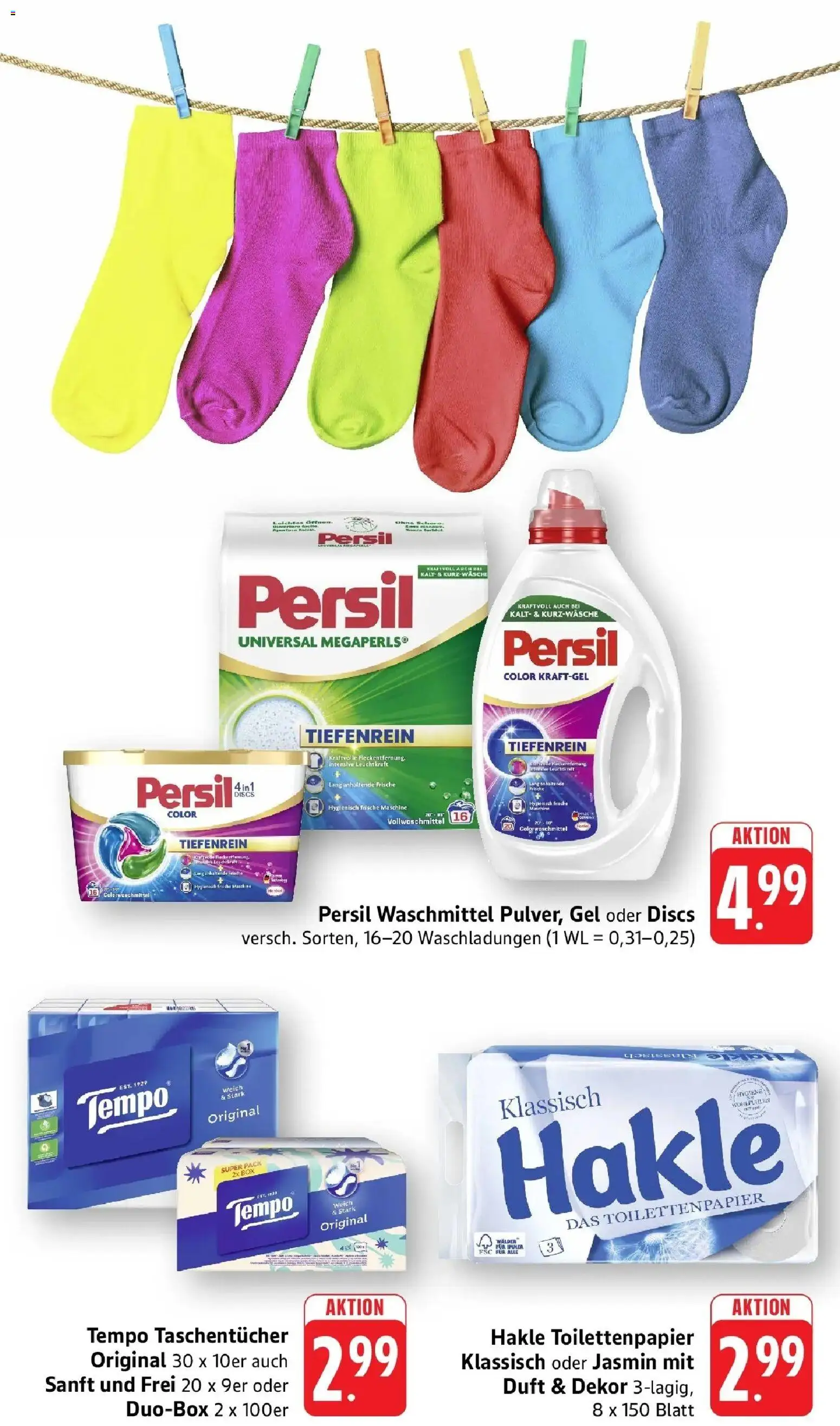 nah & gut Prospekt Gengenbach – gültig ab 17.08.2026 | Seite: 9 | Produkte: Box, Waschmittel, Tempo, Persil