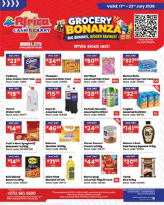 Africa Cash & Carry specials catalogue – valid from 17/07/2026