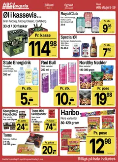 Abc Lavpris - Tilbudsavis uge 18 gyldig fra 29.04.2026 | Side: 12 | Produkter: Øl, Gin, Vodka, Lime