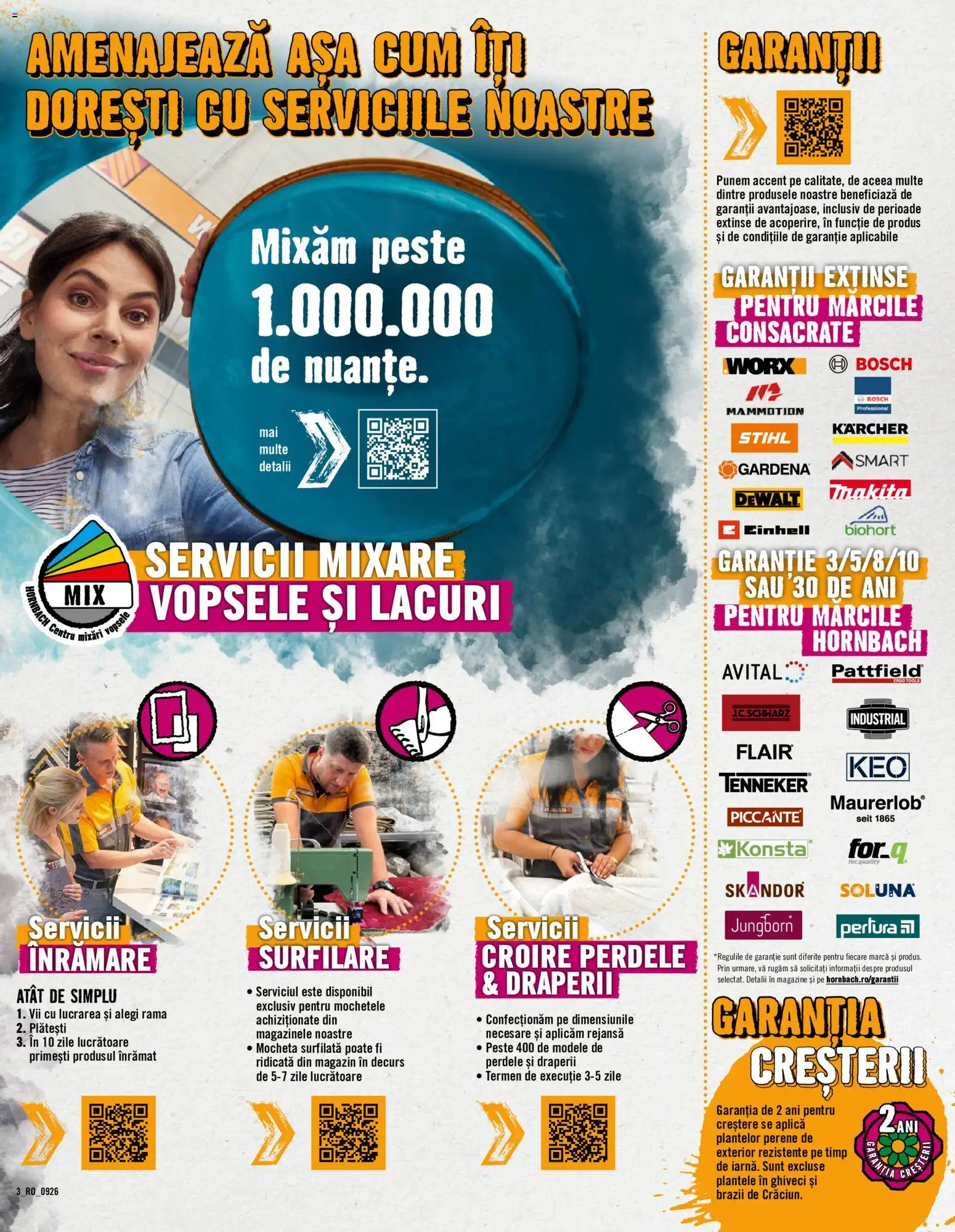 Noul catalog Hornbach – valabil de la 15.09.2026 | Pagină: 3 | Produse: Mochetă, Ghiveci, Pește, Rama
