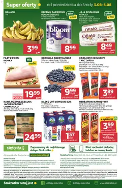 Pogląd oferty "Stokrotka gazetka" - ważna od 30.07.2026 | Strona: 42 | Produkty: Telefon, Radio, Kawa rozpuszczalna, Kawa