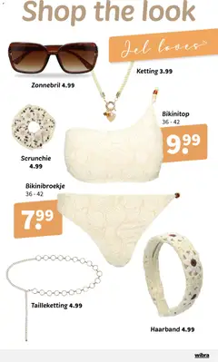 Wibra folder - Jel loves - Voorbeeld van een folder van Wibra, geldig van 23.04.2026 | Pagina: 15 | Producten: Zonnebril, Ketting