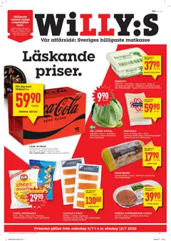 Willys erbjudanden - Förhandsvisning av reklamblad från butik Willys aktuell från 06/07/2026