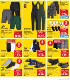 PARKISDE® Muške radne cipele, gornjište od tekstila i PU materijala podstava i uložak od tekstila potplat od PU materijala vel. 41-46 razne boje par - Pregled kataloga iz trgovine Kaufland, vrijedi od 13.05.2026 | Stranica: 35
