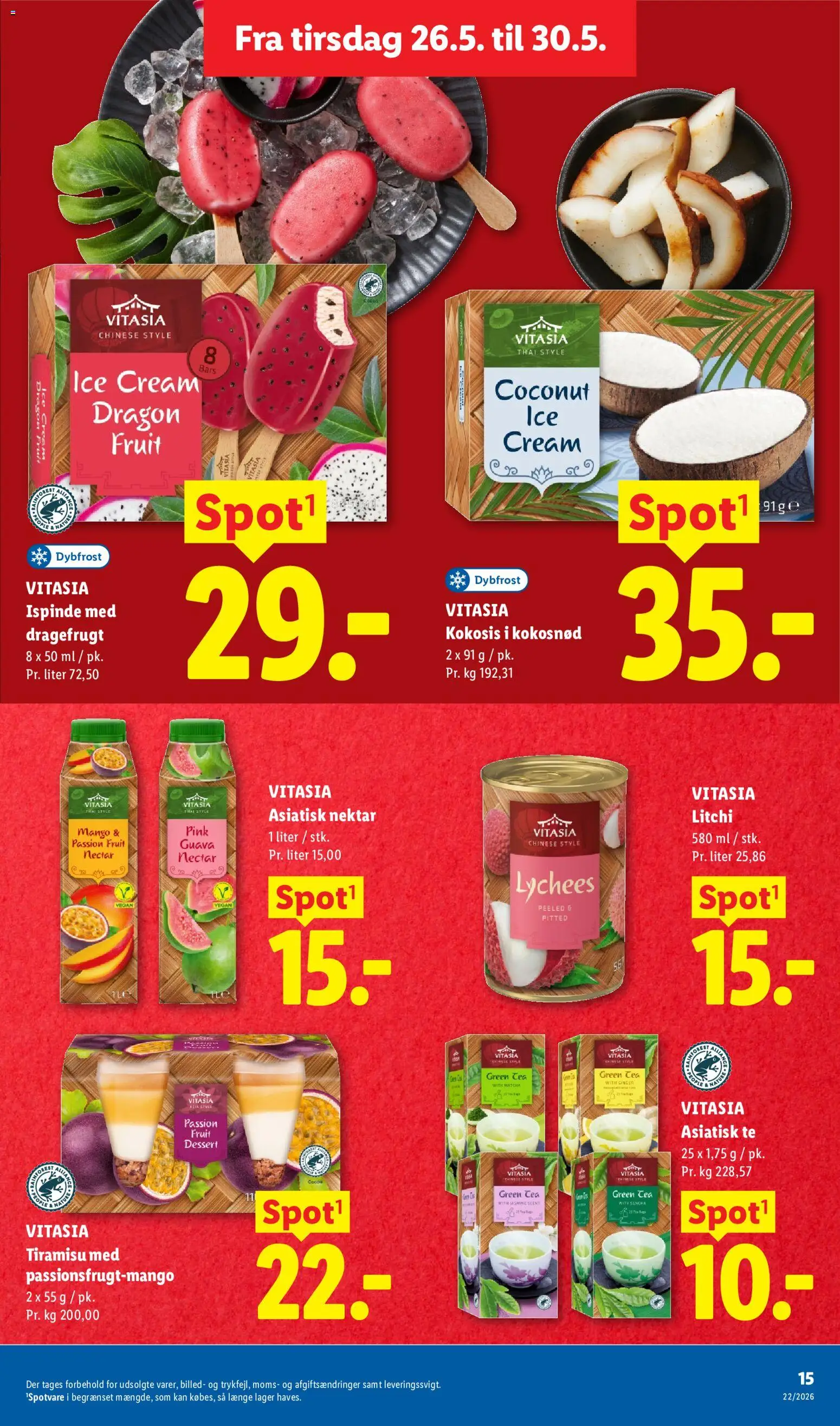 Lidl tilbudsavis – gyldig fra 28.05.2026 | Side: 29 | Produkter: Mango, Te, Søm