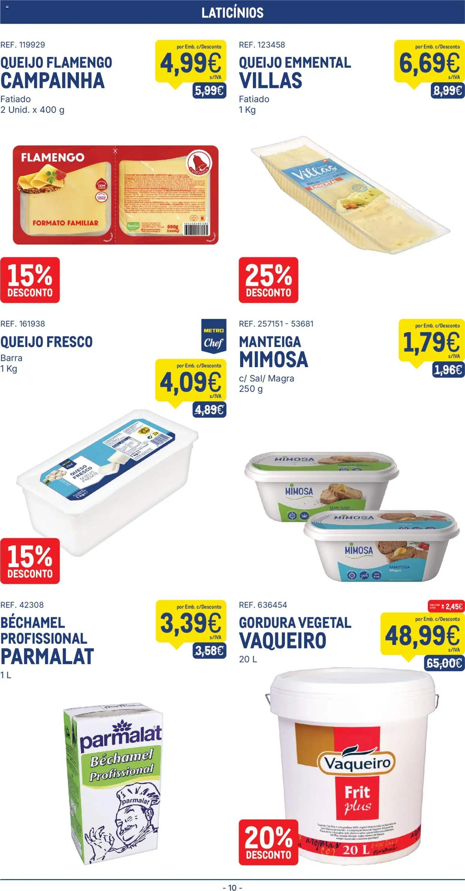 Makro folheto │ válido de 16.06.2026 | Página: 10 | Produtos: Campainha, Cálcio, Manteiga, Queijo