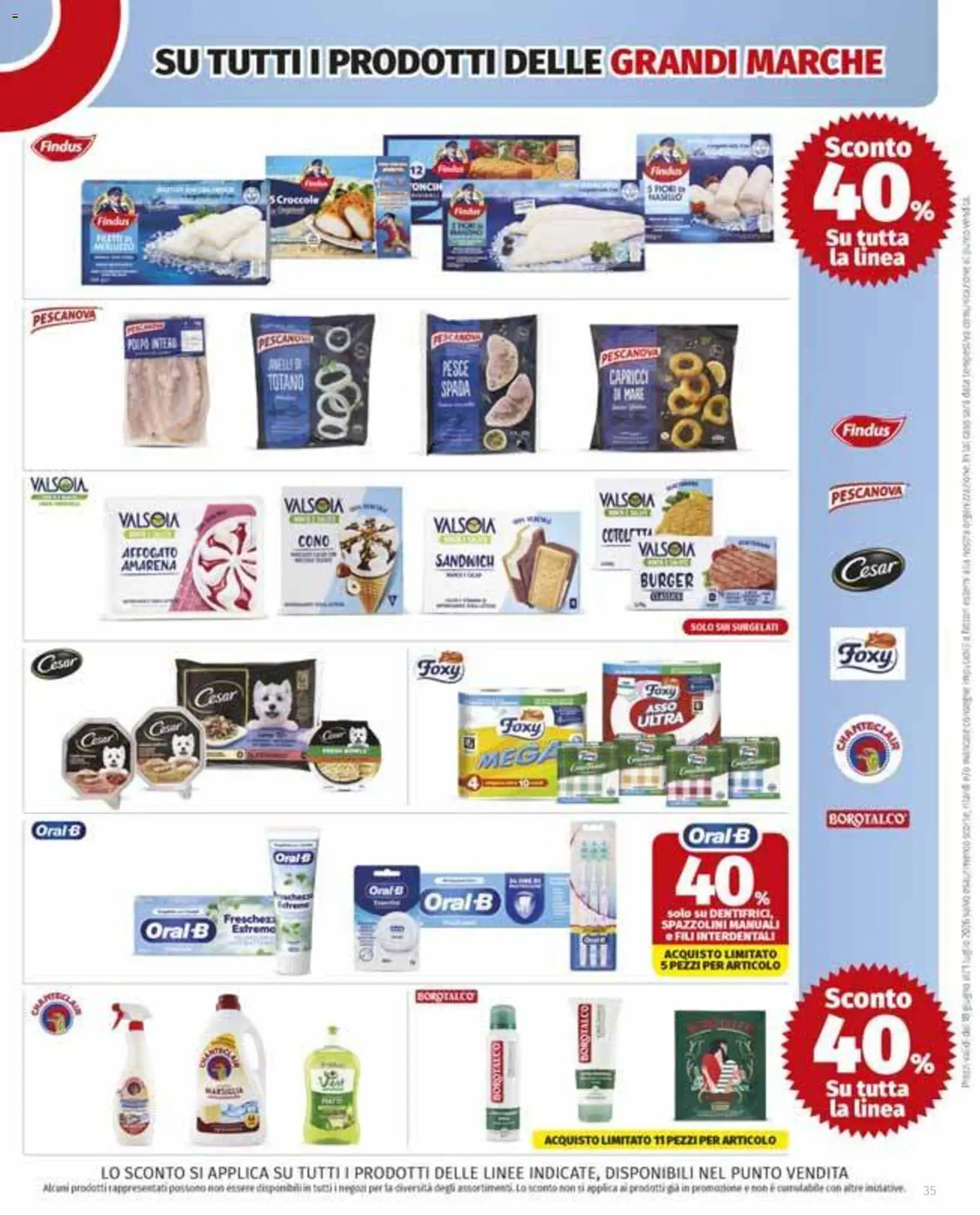 Volantino COOP del 11.06.2026 | Pagina: 35 | Prodotti: Pesce, Amarena, Totano