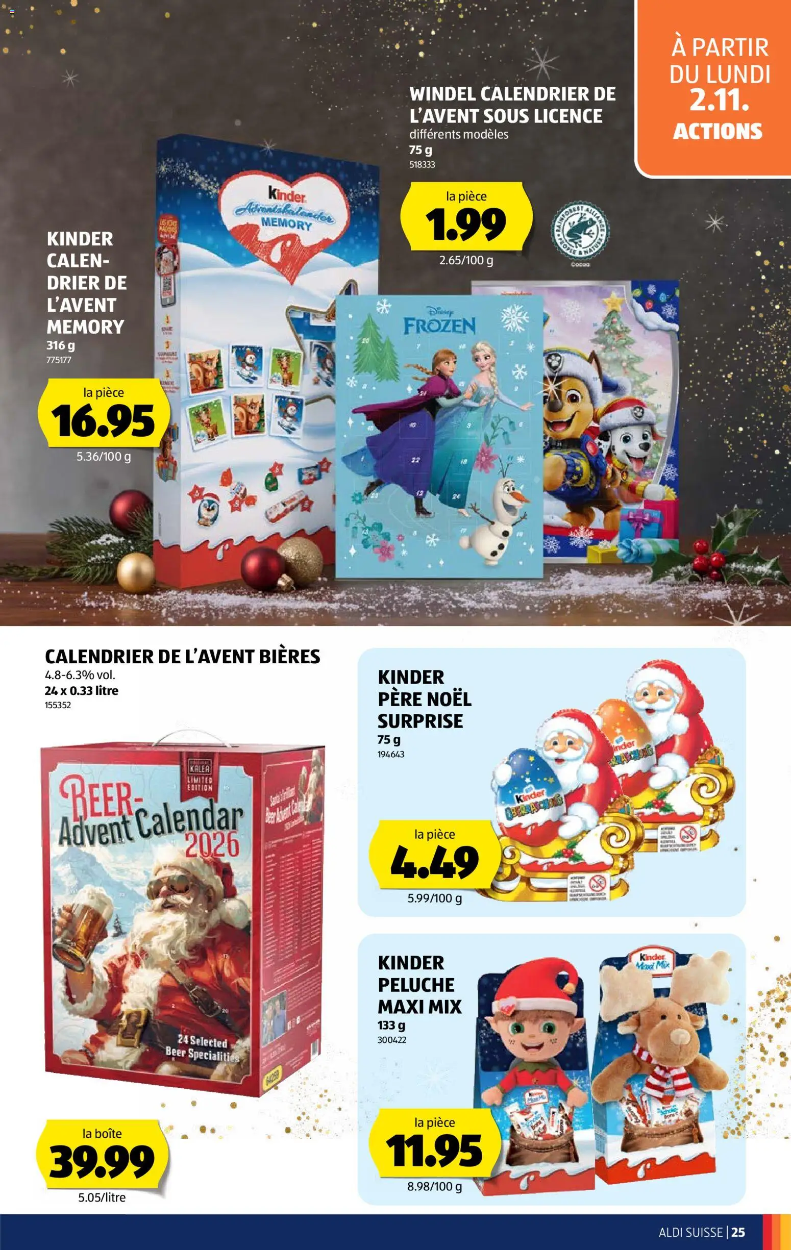 Aldi aktionen FR – gültig ab 29.10.2026 | Seite: 25