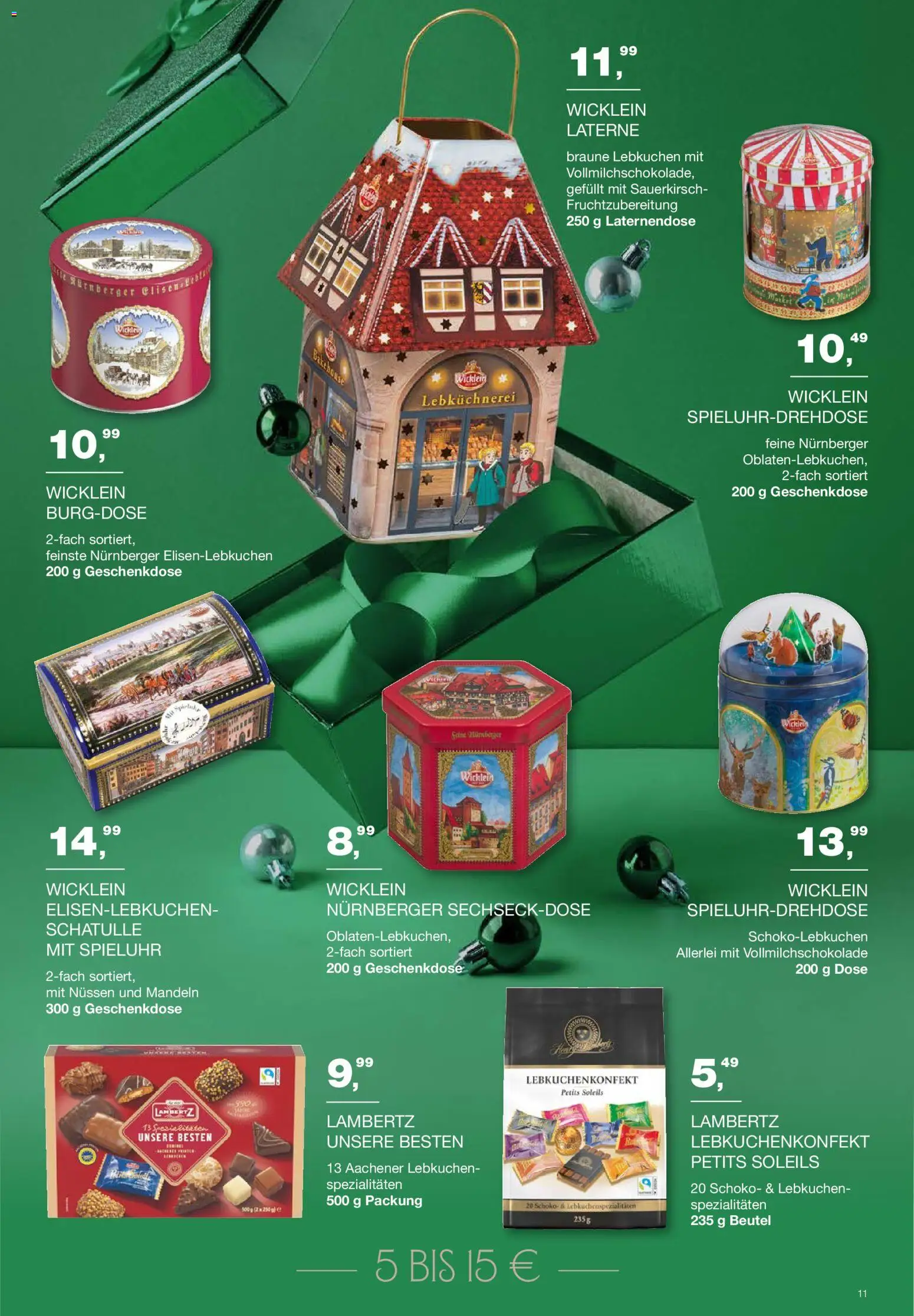Handelshof Schöner Schenken – gültig ab 01.10.2026 | Seite: 11 | Produkte: Spezialitäten, Mandeln