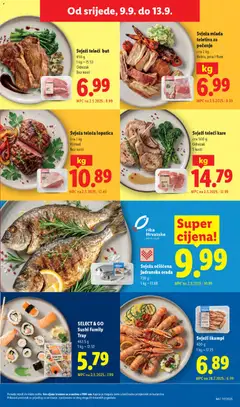 Svježa mlada teletina za pečenje, cca 2 kg, Rebra, prsa i flam - Pregled kataloga iz trgovine Lidl, vrijedi od 07.09.2026 | Stranica: 67