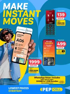 PEP Stores specials catalogue – valid from 24/07/2026