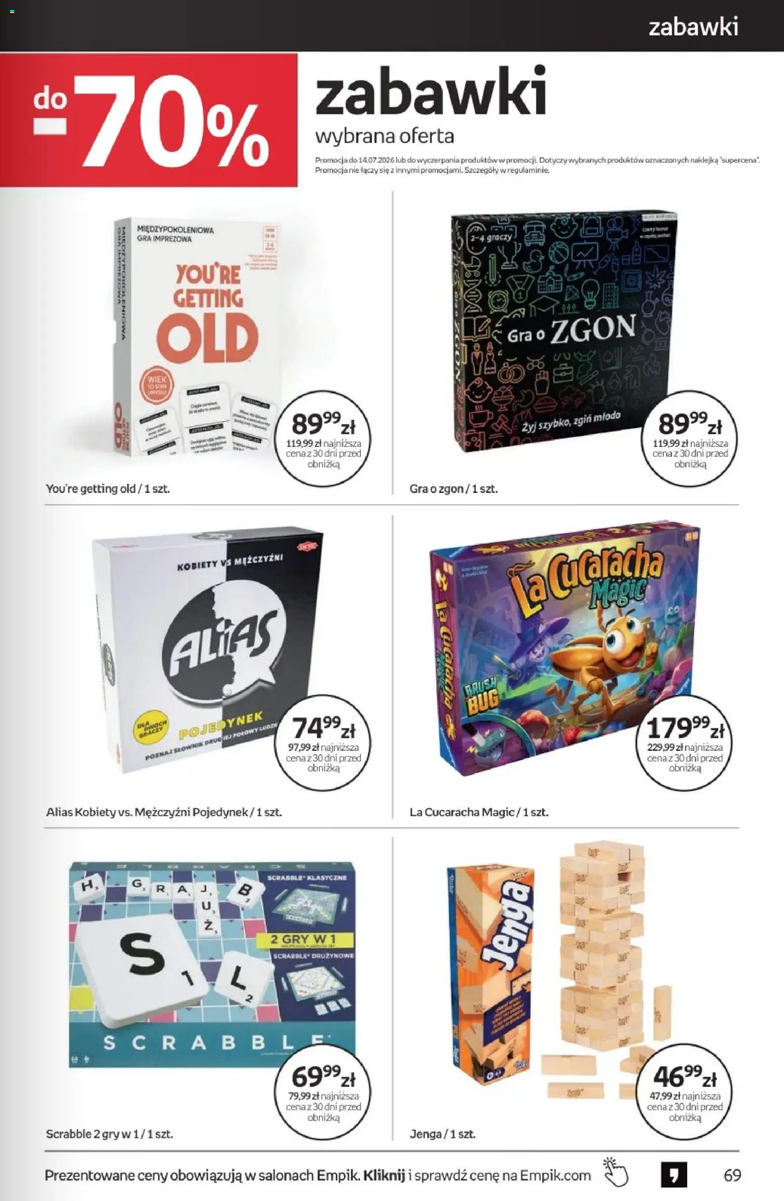 Empik promocje od 17.06.2026 | Strona: 69 | Produkty: Gra, Gry