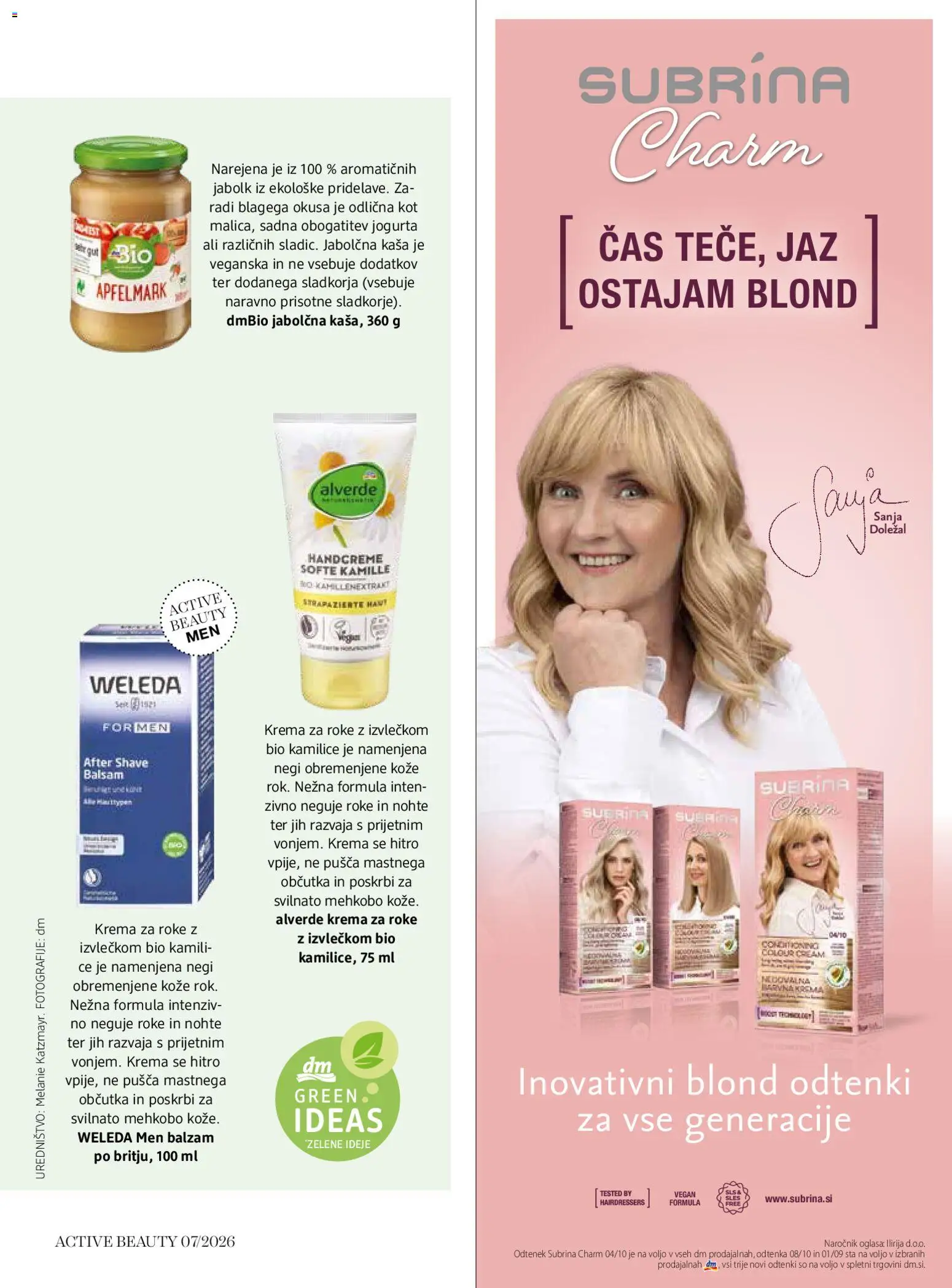 Novi DM Drogerie Markt katalog ponudbe – veljaven od 01.07.2026 | Stran: 71 | Izdelki: Krema, Krema za roke