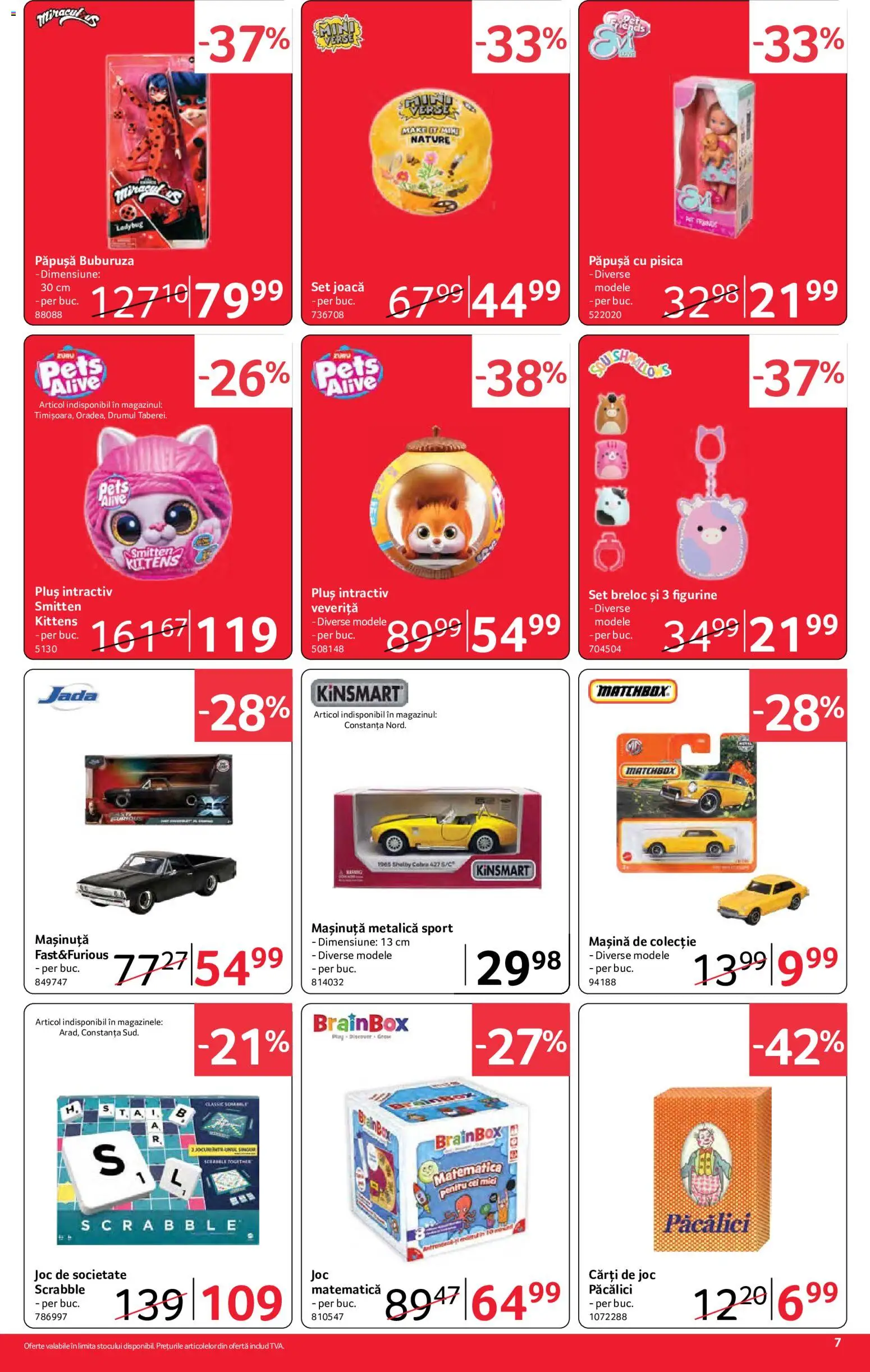Noul catalog Selgros – valabil de la 21.08.2026 | Pagină: 7 | Produse: Joc, Mici, Cărți, Plus