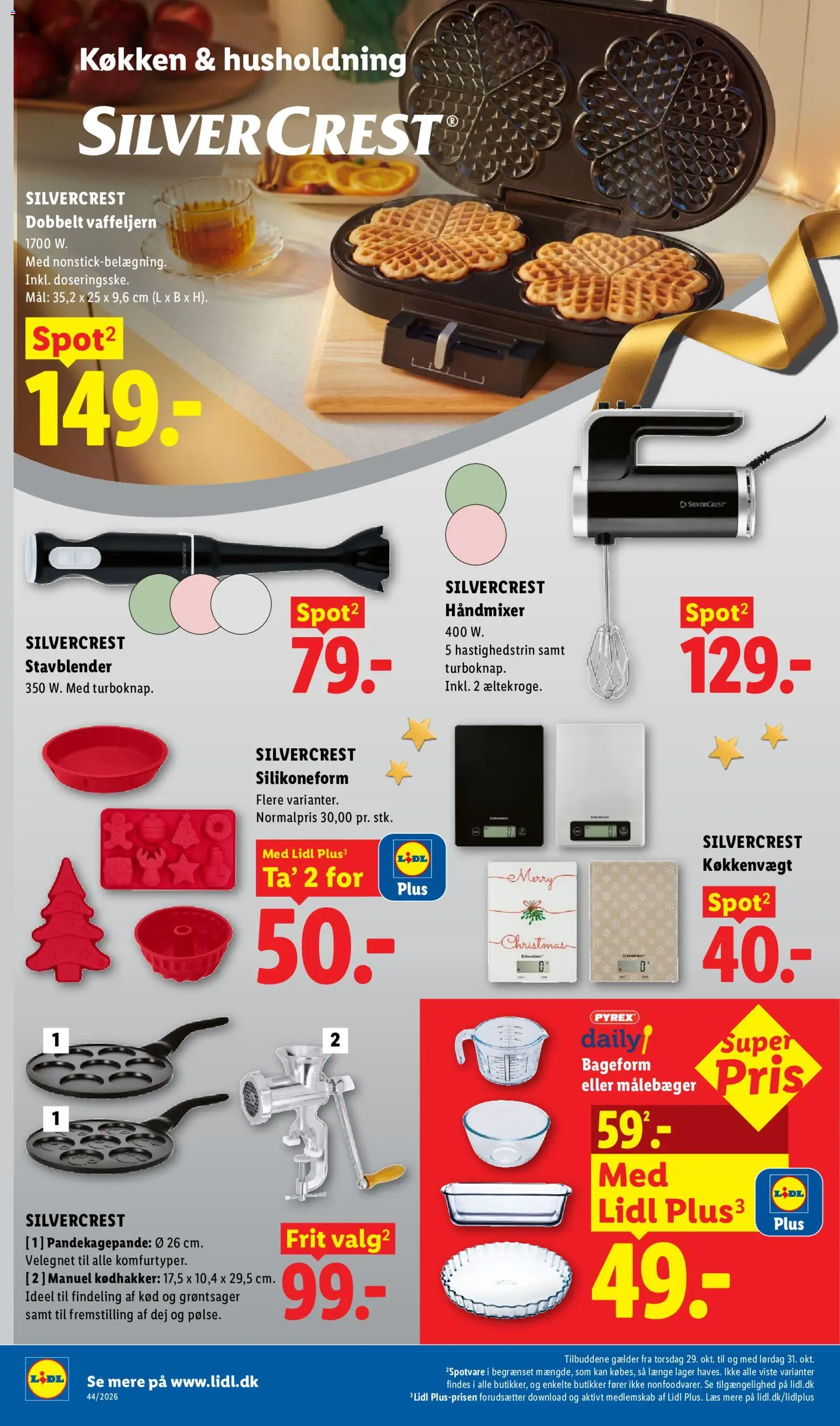 Lidl tilbudsavis – gyldig fra 25/10/2026 | Side: 8 | Produkter: Søm, Køkkenvægt, Mixer