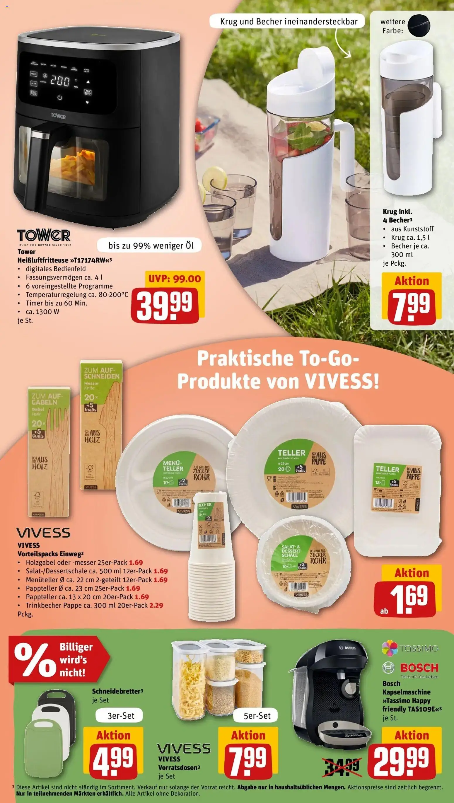 Rewe Prospekt Berlin / Wilmersdorf – gültig ab 13.07.2026 | Seite: 27 | Produkte: Öl, Zucker, Heißluftfritteuse, Salat