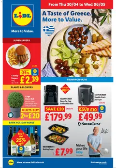 Preview of Lidl - A taste of Greece valid from 30.04.2026