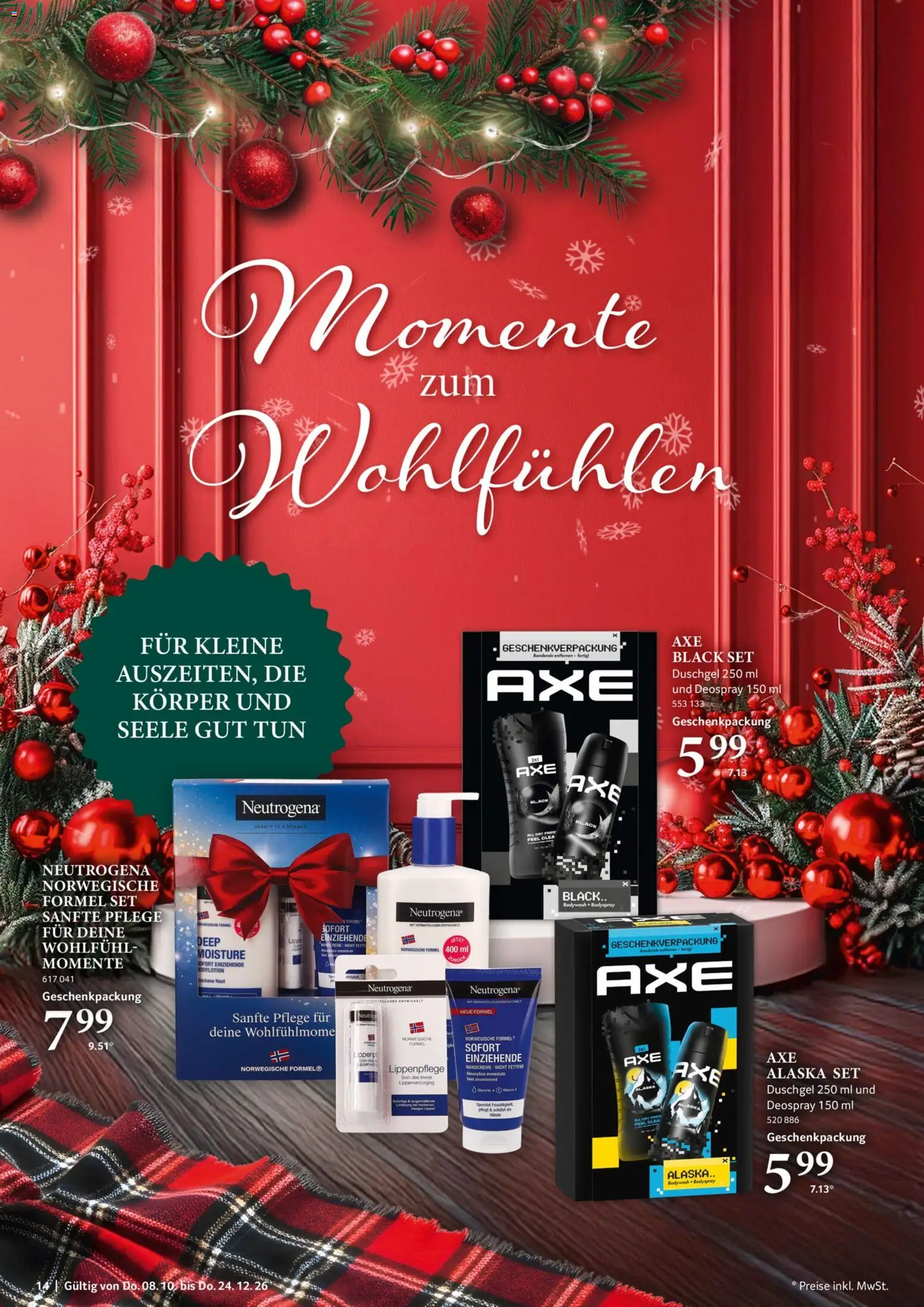 Selgros Feine Geschenke – gültig ab 08.10.2026 | Seite: 14 | Produkte: Handcreme, Duschgel, Deospray
