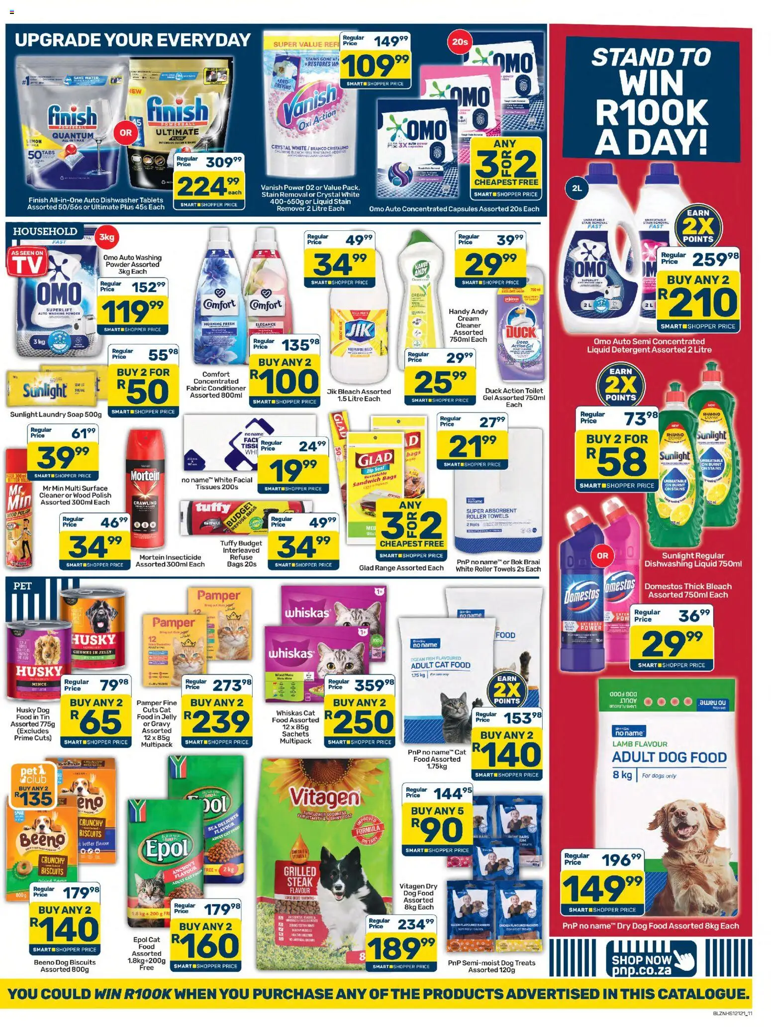 New Pick n Pay catalogue – valid from 25/09/2026 | Page: 11 | Products: Dishwasher, Cream, Detergent, Dishwasher tablets