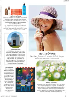 dm drogerie markt Active Beauty Magazin 07,08/2026 ab 01.08.2026 gültig | Seite: 9 | Produkte: Mango, Saft