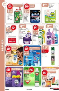 Pré-visualização Intermarché folheto válido de 04.06.2026 | Página: 44 | Produtos: Guardanapos, Inseticida, Limpa móveis, Creme