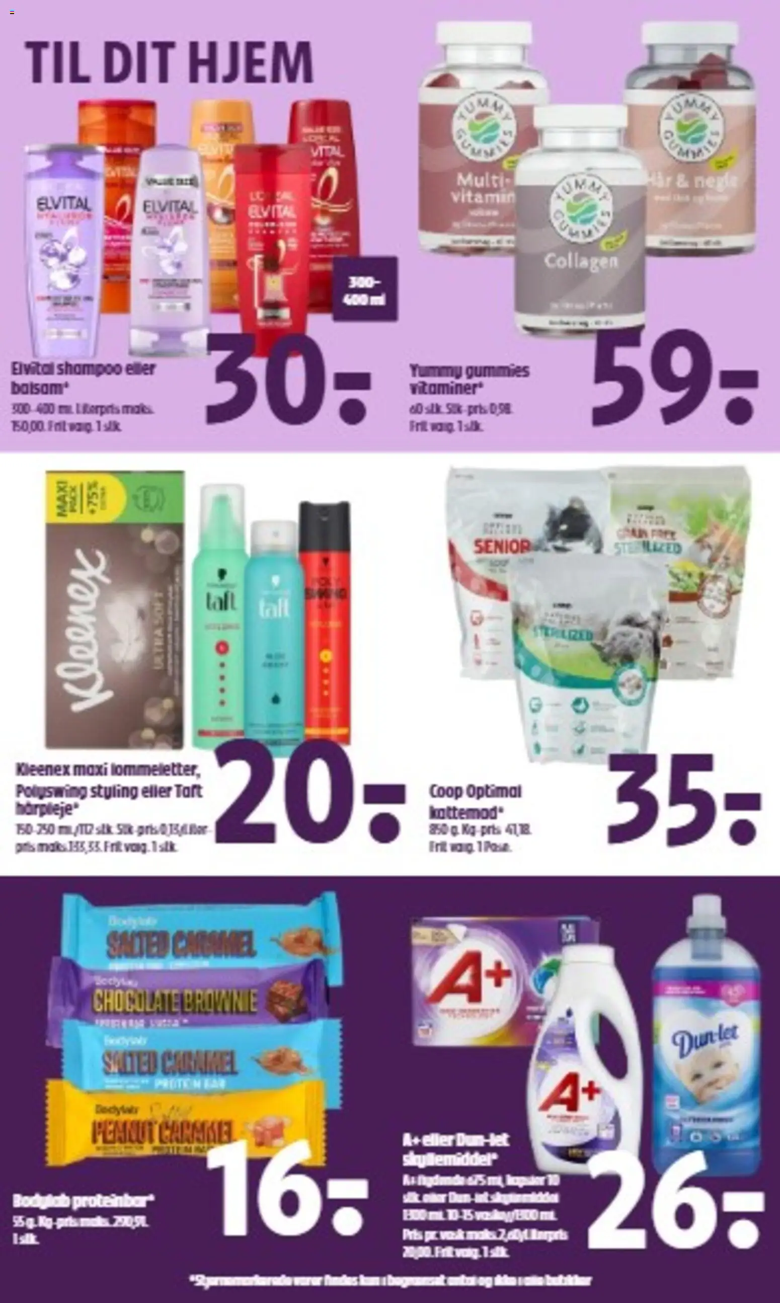Coop 365 tilbudsavis – gyldig fra 24/09/2026 | Side: 26 | Produkter: Shampoo, Slik, Skyllemiddel, Collagen