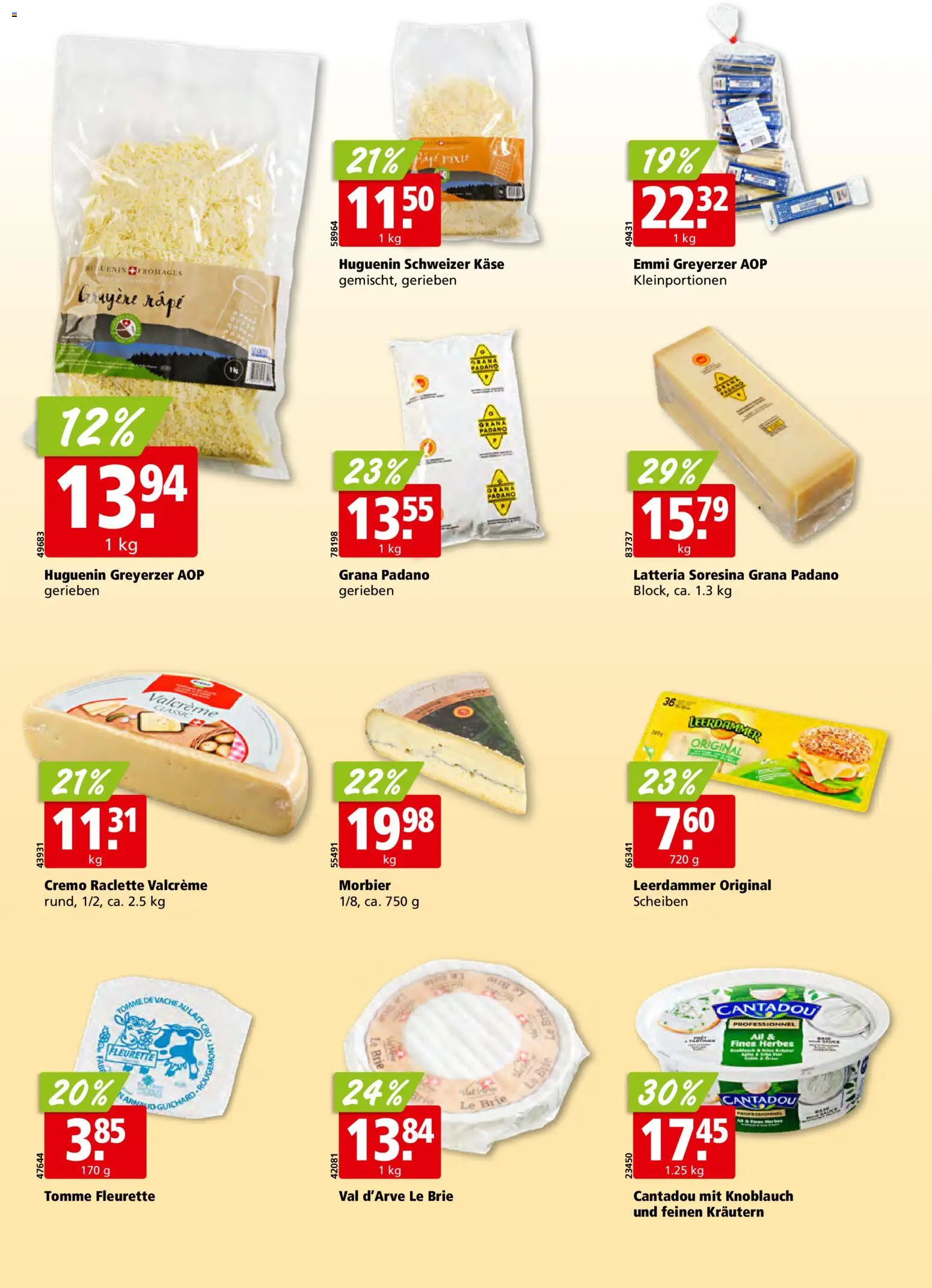 Aligro aktionen Chavannes, Matran, Genf, Sitten – gültig ab 01.06.2026 | Seite: 16 | Produkte: Käse, Knoblauch, Raclette