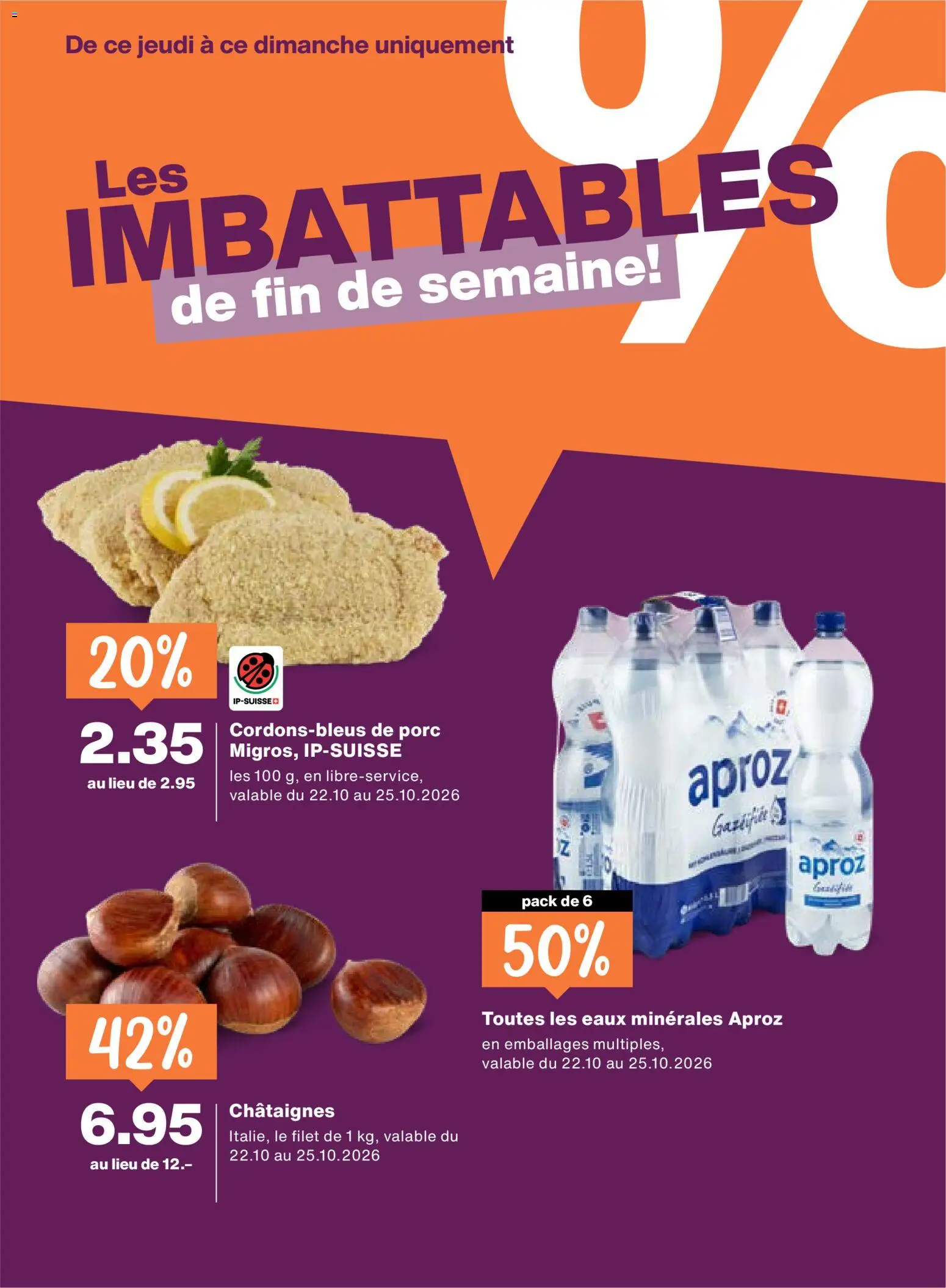 Migros aktionen FR – gültig ab 22.10.2026 | Seite: 24
