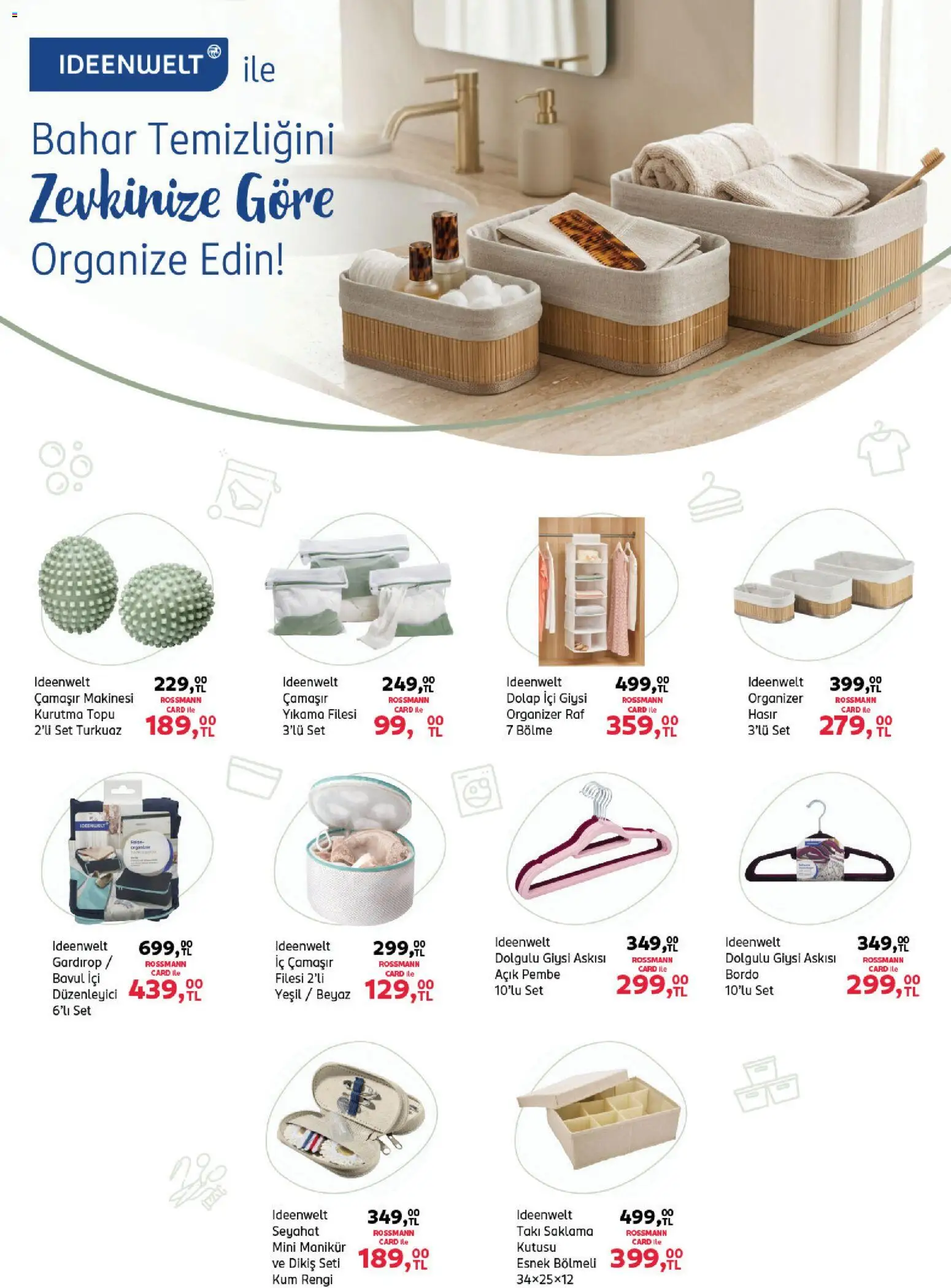 Rossmann - Mayıs Ev & Yaşam Kataloğu - 30.04.2026 tarihinden itibaren geçerlidir | Sayfa: 13 | Ürünler: Raf, Gardırop, Bavul, Giysi askısı