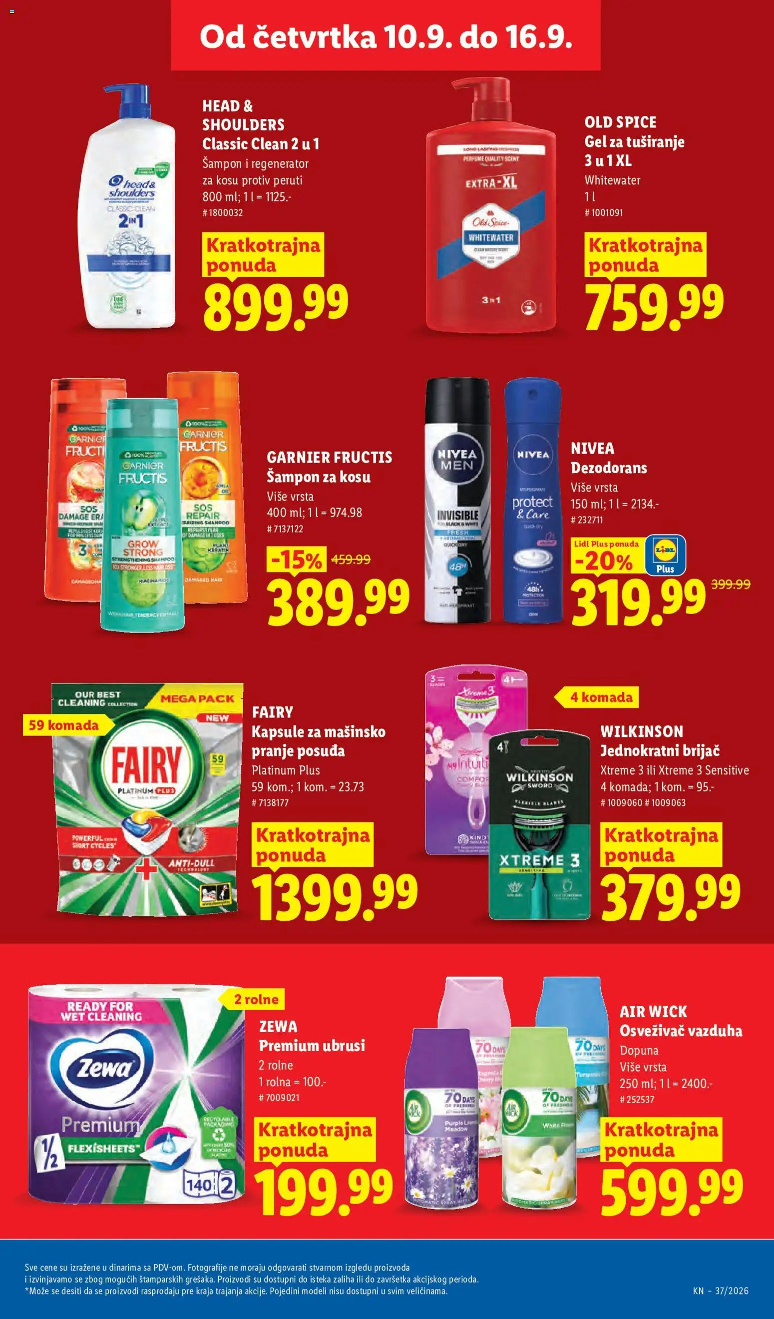 Lidl katalog - važi od 10.09.2026 | Strana: 37