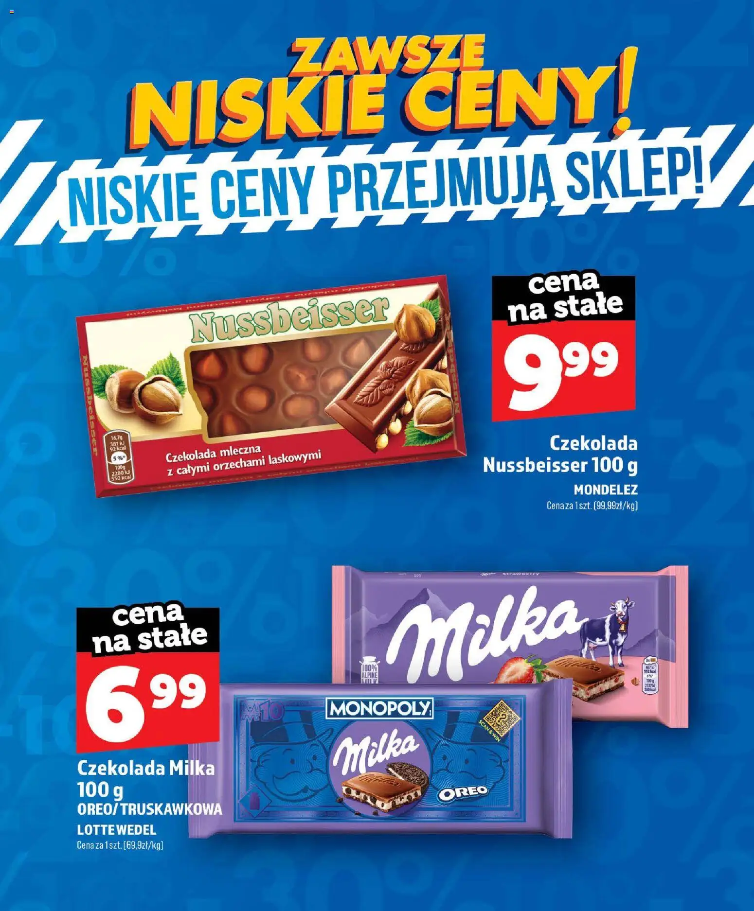 Topaz gazetka - Zawsze Niskie Ceny od 01.07.2026 | Strona: 50 | Produkty: Oreo, Czekolada milka, Milka, Czekolada