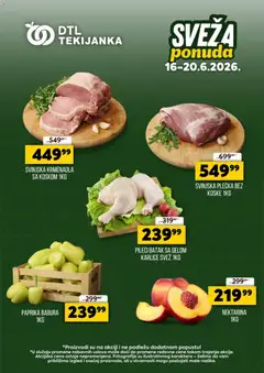 Tekijanka katalog Sveža  ponuda - pregled Tekijanka kataloga - važi od 16.06.2026