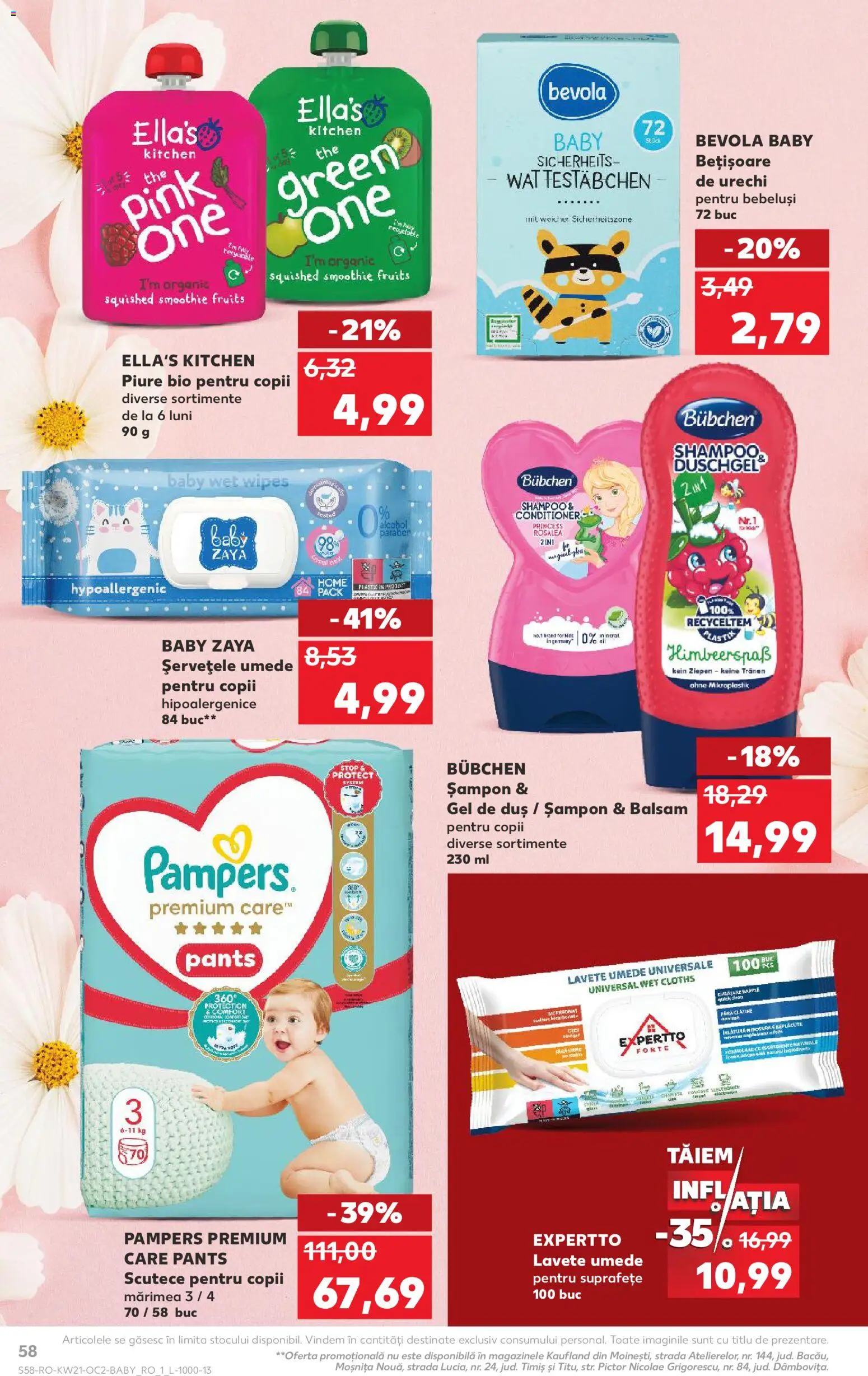 Noul catalog Kaufland – valabil de la 20.05.2026 | Pagină: 58 | Produse: Şerit ödül, Șampon, Balsam, Smoothie